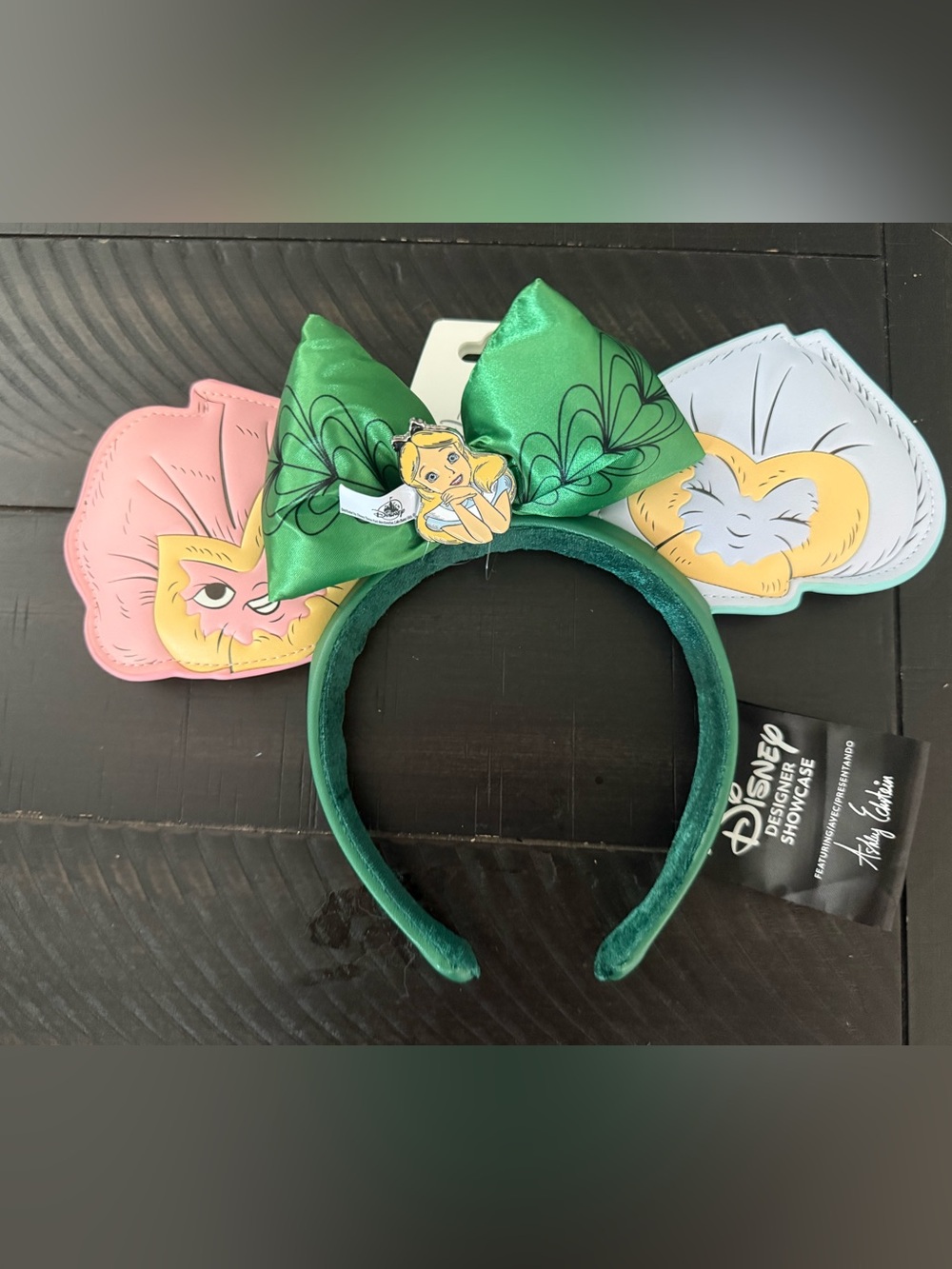 NWT Alice in Wonderland Disney Parks Epcot Ears Headband
